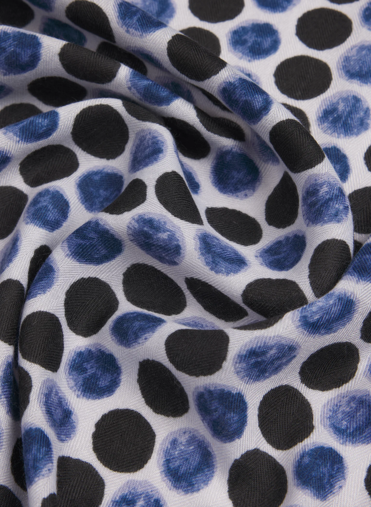 Dot Print Scarf - Image 2