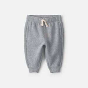 Baby Boy Fleece Pants - Grey