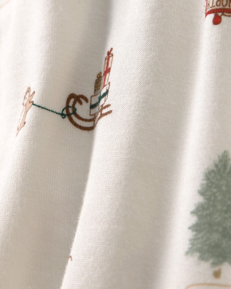 Baby North Pole PurelySoft™ 2-Way Zip Sleepers - Cream - Image 6