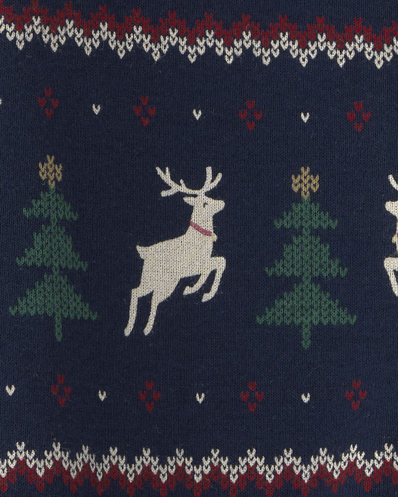 Baby Organic Cotton Fair Isle Sleepers - Image 4