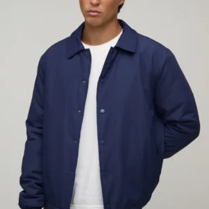 Padded Collared Coach Jacket